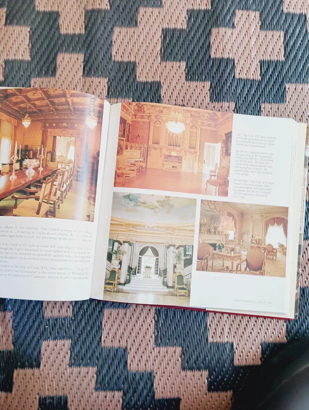 Great American Houses Hardcover Book - Pale Blue Cover